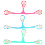 3 PCS Plastic Three-hook Small Claw Baby Diaper BuckleRandom Color Delivery, Diaper Buckle