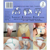 3 PCS Plastic Three-hook Small Claw Baby Diaper BuckleRandom Color Delivery, Diaper Buckle