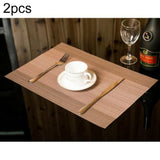 2 PCS Home Table Cup Mat Creative Decor Coffee Drink Placemat Tableware, Size: 45x30cm Coffee