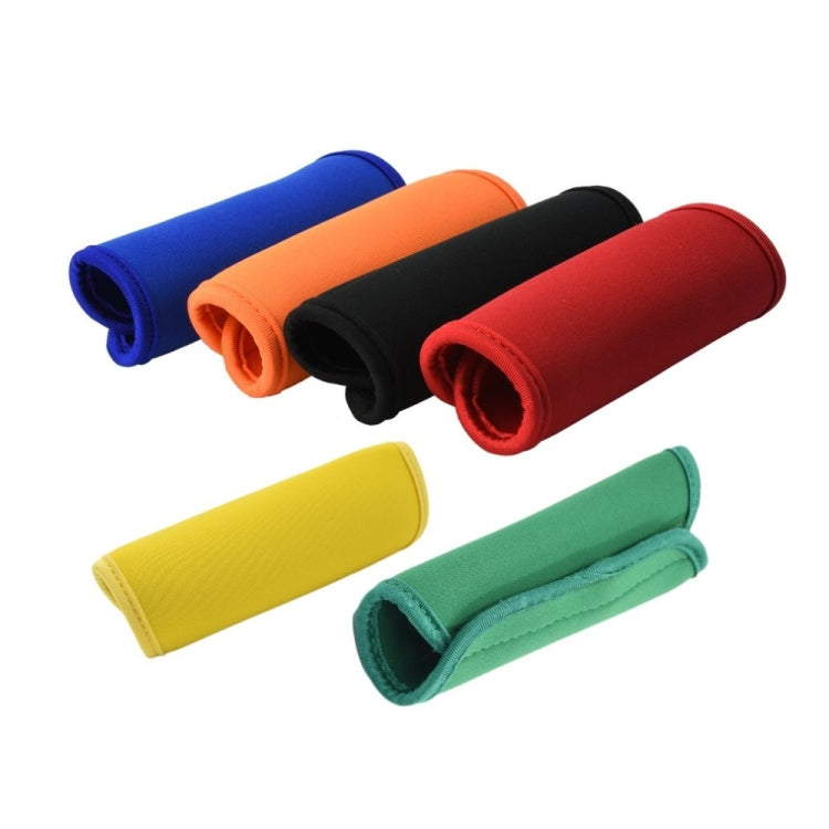 2 PCS Comfortable Neoprene Luggage Handle Wrap Grip Baby Universal Stroller Grip Protective Cover for Travel Bag Luggage Suitcase, Universal Orange, Universal Red, Universal Green, Universal Blue, Universal Yellow, Universal Black