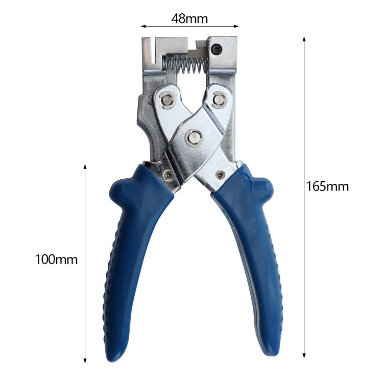 RUITOOL V-shaped Fold Pliers 90 Degree Angle Pliers Clamp Strip Edge Band Strip Pliers