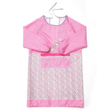Kitchen Anti-fouling Oil-proof Adult Gowns Home Apron, with Long Sleeve, Coffee, Purple, Blue, Pink