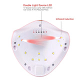 36W UV Led Lamp Nail Dryer 12 Leds for Nail Machine Curing 30s/60s/99s Timer USB Connector