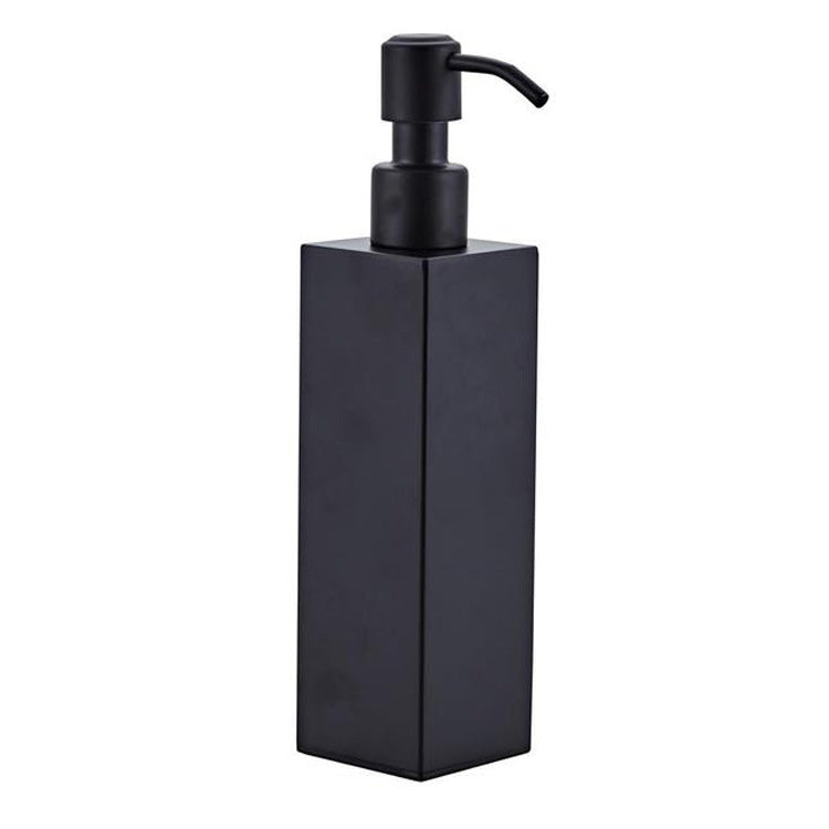 304 Stainless Steel Wall-mounted Manual Soap Dispenser, Square Wall-mounted, Round Wall-mounted, Square Table Top, Round Table Top Square Table Top