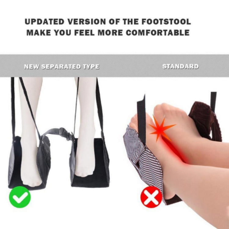 Foot Hammock Foot Pad for Long-distance Aircraft Travel, One-Size