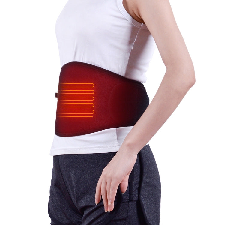 Warm Hot Compress Electric Heating Waist Belt Default Title