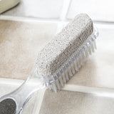 2 PCS Health Care Foot Tool Dead Skin Remover Brush Double-Sided Feet Grinding Stone Manual 4 In 1 Foot Grinder