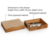 Retro Wooden Drawer Storage Cabinet Desk, One Pumping, Four Pumping