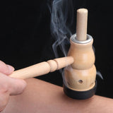 Wooden Gourd Device Massage Moxibustion Box to Moisture Default Title