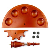 2 PCS 70mm Metal Rolling Machine Tobacco Roller Cigarette Maker For Paper, Five-seat Pipe Holder