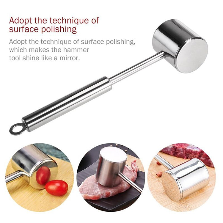 Thick 304 Stainless Steel Meat Hammer, Meat Hammer