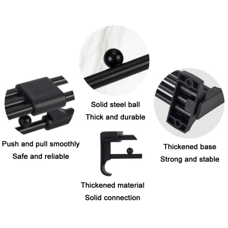 Wardrobe Hardware Push-Pull Hanging Rod Clothes Rail, Y02 Extendable 12 inches, Y02 Extendable 14 inches, Y02 Extendable 16 inches, Y01 Iron Head 10 inches, Y01 Iron Head 12 inches, Y01 Iron Head 14 inches, Y01 Iron Head 16 inches                      ...