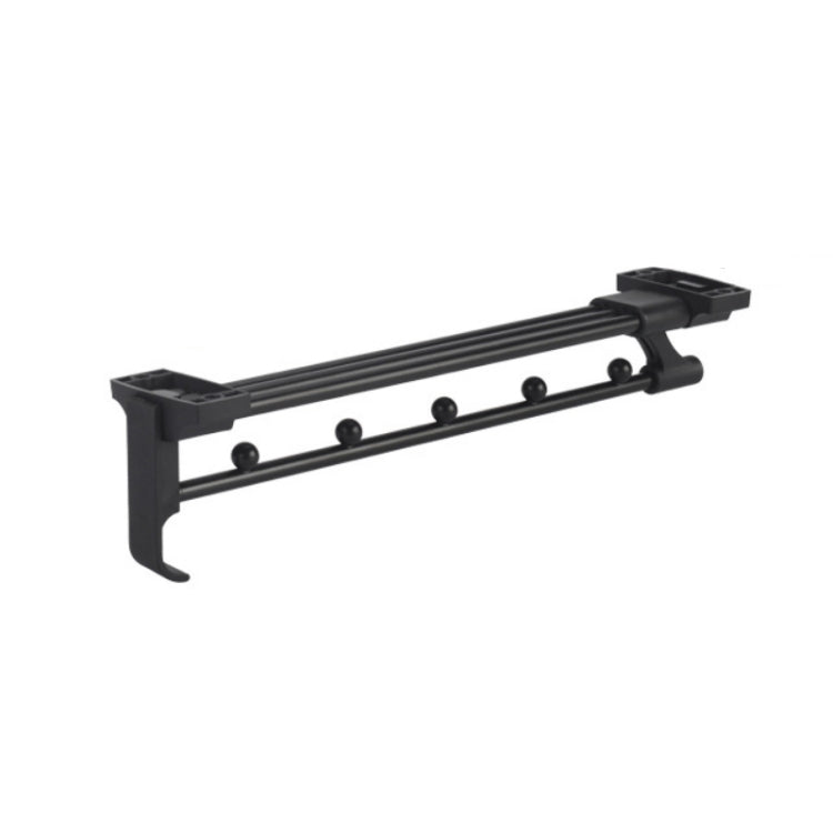 Wardrobe Hardware Push-Pull Hanging Rod Clothes Rail, Y02 Extendable 12 inches, Y02 Extendable 14 inches, Y02 Extendable 16 inches, Y01 Iron Head 10 inches, Y01 Iron Head 12 inches, Y01 Iron Head 14 inches, Y01 Iron Head 16 inches                      ... Y02 12 inches 5 Beads