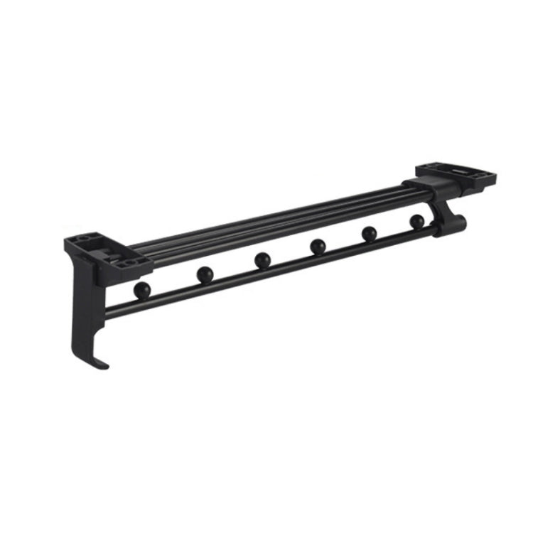 Wardrobe Hardware Push-Pull Hanging Rod Clothes Rail, Y02 Extendable 12 inches, Y02 Extendable 14 inches, Y02 Extendable 16 inches, Y01 Iron Head 10 inches, Y01 Iron Head 12 inches, Y01 Iron Head 14 inches, Y01 Iron Head 16 inches                      ... Y02 14 inches 6 Beads
