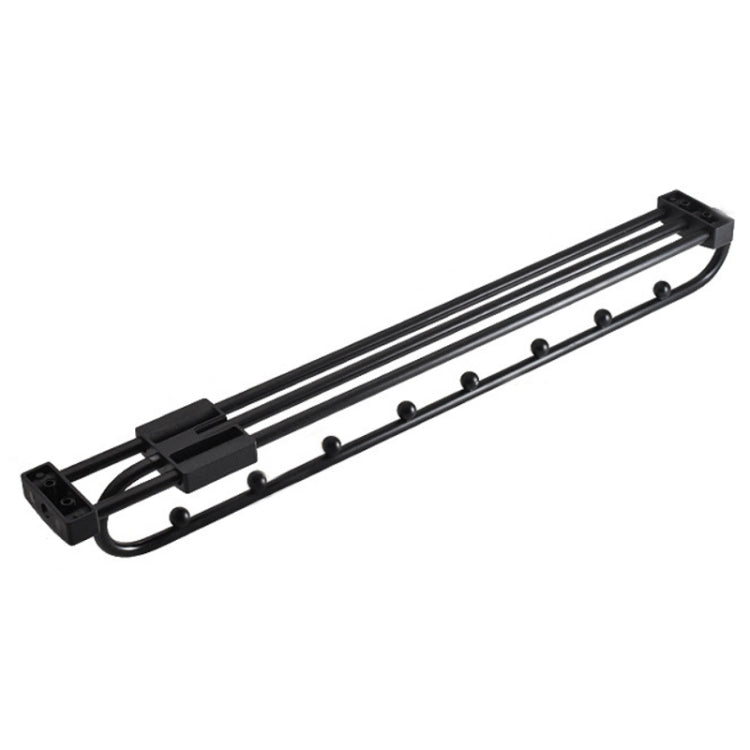 Wardrobe Hardware Push-Pull Hanging Rod Clothes Rail, Y02 Extendable 12 inches, Y02 Extendable 14 inches, Y02 Extendable 16 inches, Y01 Iron Head 10 inches, Y01 Iron Head 12 inches, Y01 Iron Head 14 inches, Y01 Iron Head 16 inches                      ... Y03 Black 18 inch 8 Beads