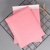 50 PCS Pink Co-Extrusion Film Bubble Bag Logistics Packaging Thickened Packaging Bag, 25x30cm, 32x38cm, 35x45cm, 35x38cm, 40x45cm, 50x45cm, 23x28cm, 28x35cm, 65x45cm
