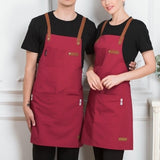 Milk Tea Coffee Fondue Restaurant Canvas Apron