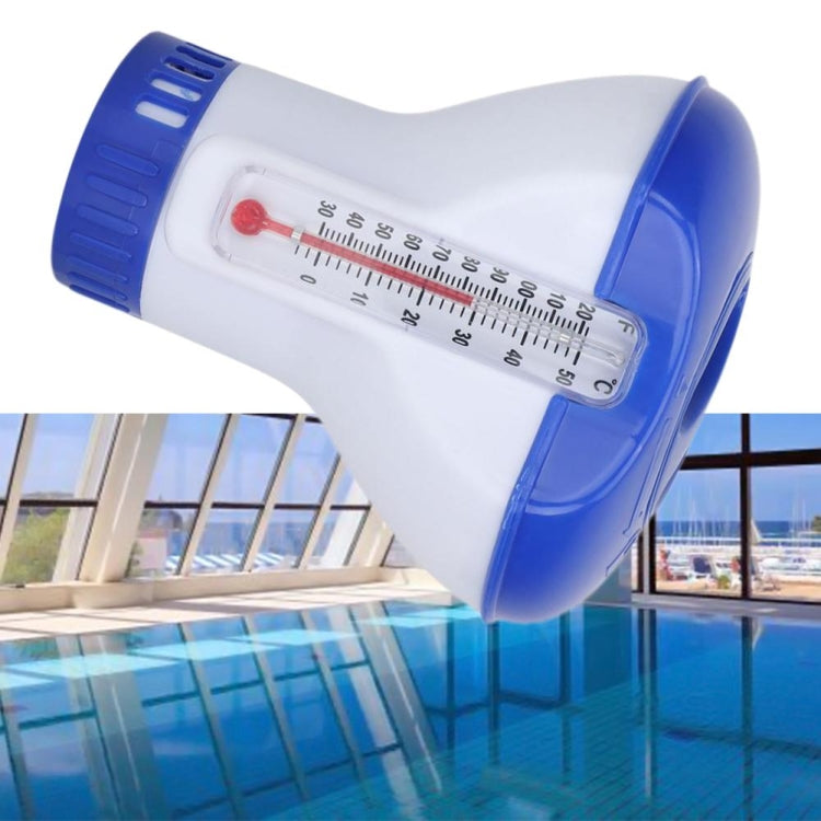 5 Inch Pool Thermometer Floating Water Pill Impetuous Pool Disinfection Automatic Drug Dispenser Pool Accessories, Style 1 Style 1
