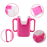 Handle Boxed Anti-sprinkling Drink Holder Retractable Baby Learning Cup, Baby Learning Cup