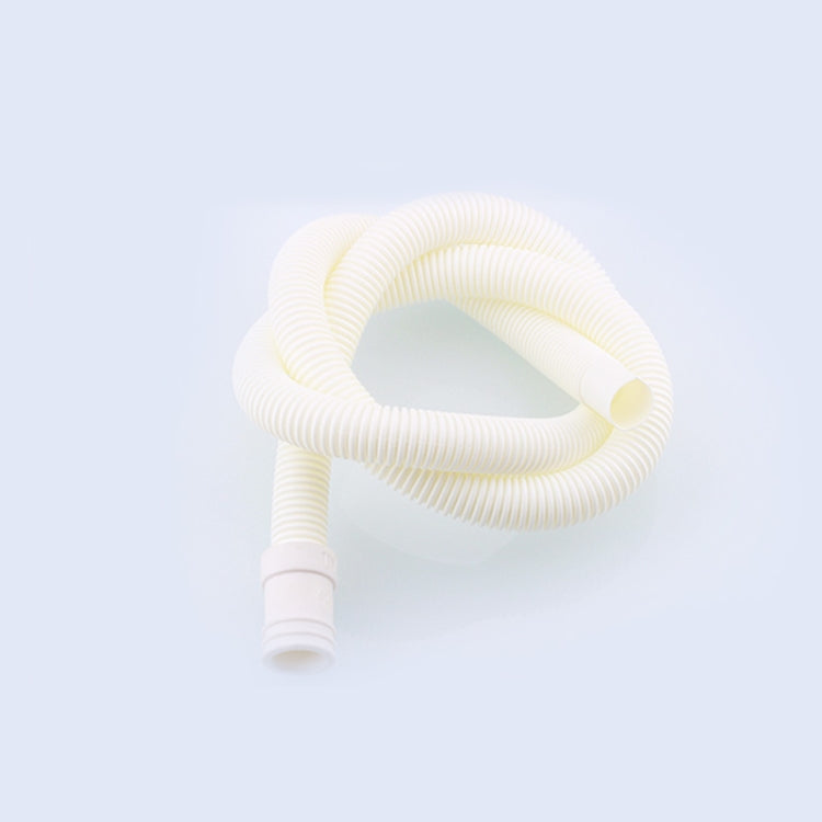 18mm Diameter Plastic Drain Pipe Water Outlet Extension Hose with Clamp for Semi-automatic Washing Machine / Air Conditioner, 1m Length, 2m Length, 3m Length, 4m Length, 5m Length