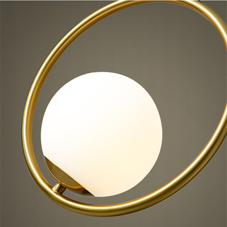 Restaurant Chandelier Single Head Creative Personality Simple Modern Copper Lamp, without Light Source Round A1, with 5W Warm Light Round A1, with 5W White Light Round A1, with 5W Neutral Light Round A1, with 5W Three-Color Light Round A1         ...