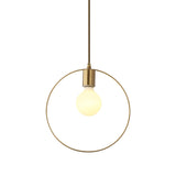 Simple Modern Aisle Copper Lamp, with 5W Three-color Light