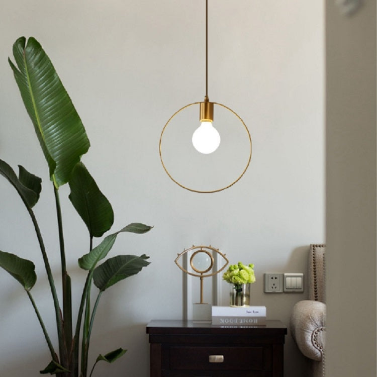Simple Modern Aisle Copper Lamp, with 5W Three-color Light