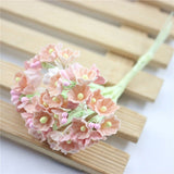 5 Branches DIY Hand-simulated Plum Mini Flocking Cloth Lucky Flower