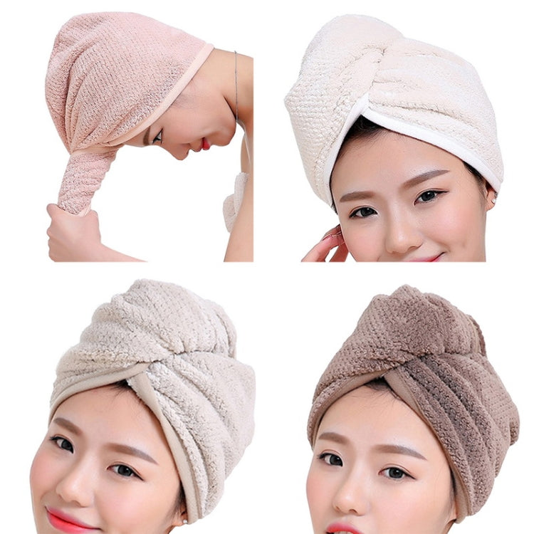 Womens Magic Quick Dry Bath Hair Drying Towel Cap Bathing Tool