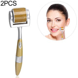 2 PCS ZGTS192 Titanium Alloy Microneedle Facial Repair Nano Roller Instrument, 0.2MM, 0.25MM, 0.3MM, 0.5MM, 0.75MM, 1.0MM, 1.5MM, 2.0MM, 2.5MM, 3.0MM 0.25MM