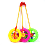 Trolley Toys Baby Walker Single Wheel Pusher Random Color Delivery, Single Wheel Pusher Single Wheel Pusher