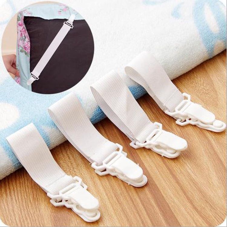 4 PCS Non Slip Elastic Band Sheet Clips, Sheet Clips