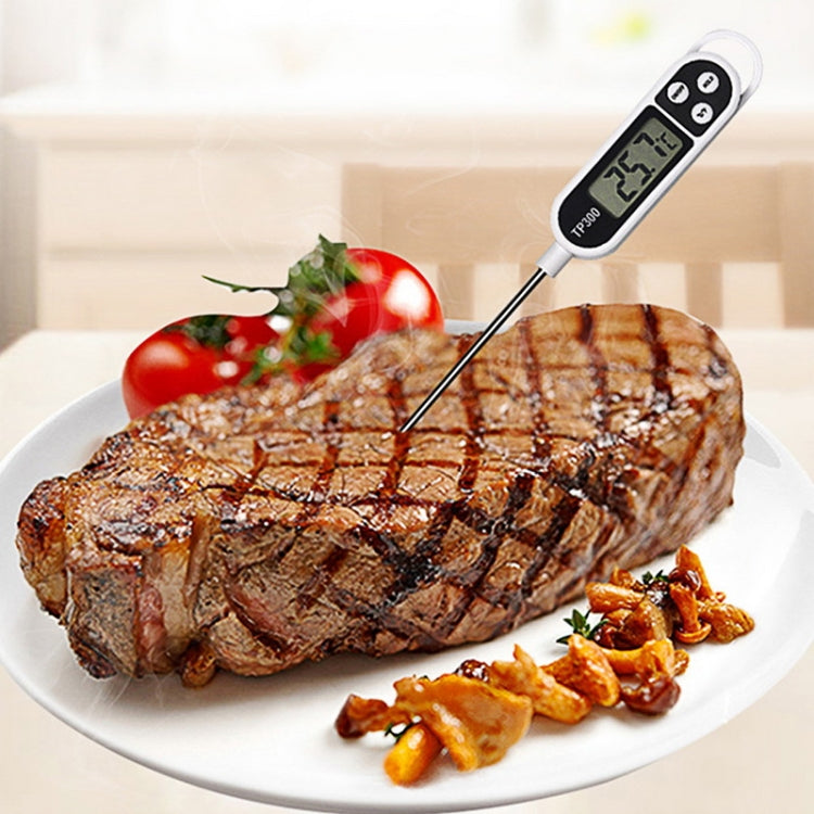 TP300 Food Temperature Counting Stainless Steel Plug-in Kitchen Electronic Digital Thermometer, TP300 TP300