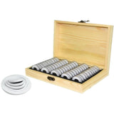 100 Commemorative Coin Protection Boxes Coin Collection Coin Storage Box, Coin Storage Box