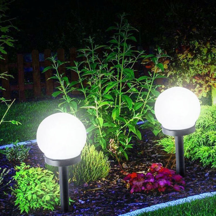 2 PCS Waterproof Outdoor Bulb Solar Ground Light Lawn Landscape Decoration Default Title