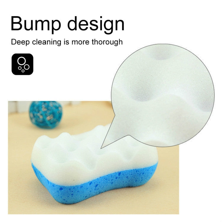 2 PCS Deep Skin Care Bath Sponge Exfoliating Cleansing Washing servant Shower Sponge Brush, Random Color Delivery, Deep Skin Care Bath Sponge