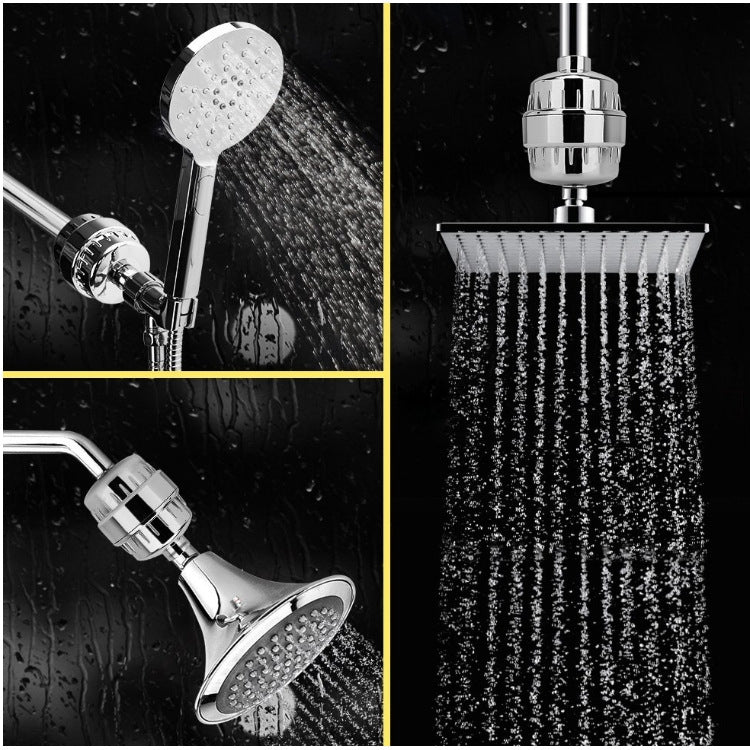10-15 Layer Activated Carbon Bathroom Shower Filter Bathing Water Filter Purifier Water Shower Set, Activated Carbon Filter