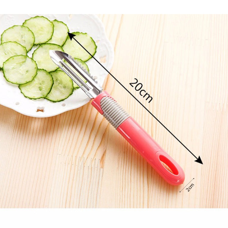 3 PCS Multifunctional Vegetable and Fruit Peeler Kitchen Tools, Color Delivery Randomly, 3 PCS Peel Knife
