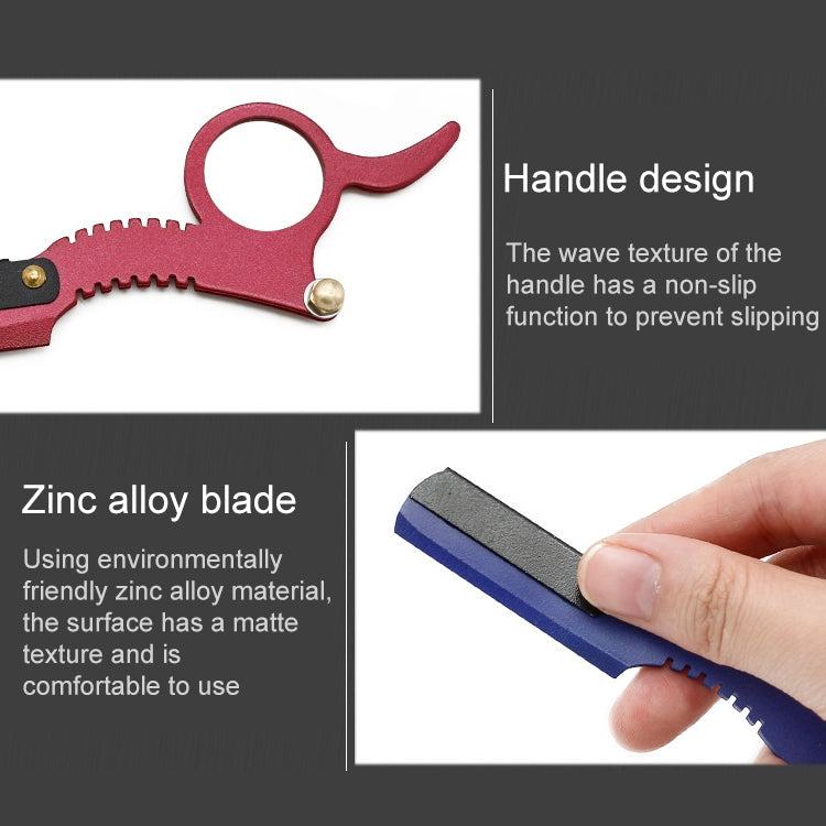 Stainless Steel Vintage Razor Thumb Razor