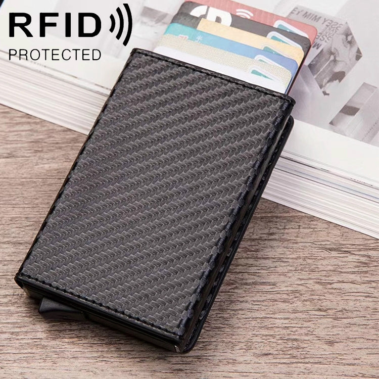 Magnetic RFID Bag Multifunctional Aluminum Automatic Pop-up Credit Card Package