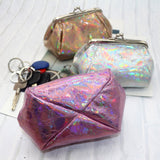 Creative Large Capacity Storage Bag Laser Coin Purse Cosmetic Bag