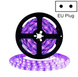 2835 SMD UV Purple Light Strip LED Lamp Decorative Light Strip, Waterproof 5m, Bare Board 5m, Waterproof 10m, Bare Board 10m Waterproof 5m EU Plug