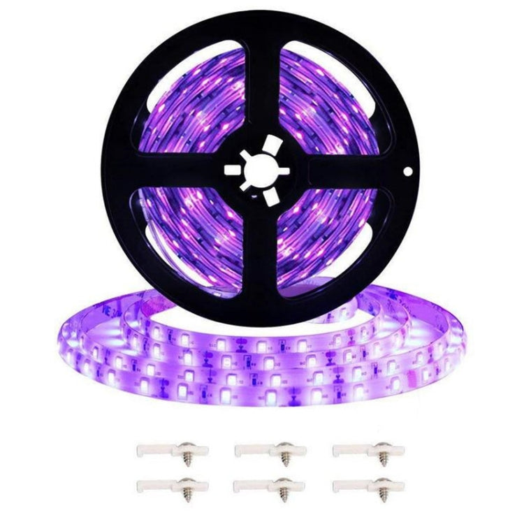 2835 SMD UV Purple Light Strip LED Lamp Decorative Light Strip, Waterproof 5m, Bare Board 5m, Waterproof 10m, Bare Board 10m