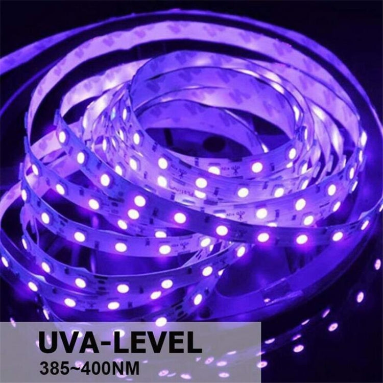 2835 SMD UV Purple Light Strip LED Lamp Decorative Light Strip, Waterproof 5m, Bare Board 5m, Waterproof 10m, Bare Board 10m