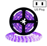 2835 SMD UV Purple Light Strip LED Lamp Decorative Light Strip, Waterproof 5m, Bare Board 5m, Waterproof 10m, Bare Board 10m Bare Board 5m US Plug