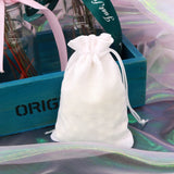 50 PCS Multi size Linen Jute Drawstring Gift Bags Sacks Wedding Birthday Party Favors Drawstring Gift Bags, 13x18cm, 15x20cm, 17x23cm