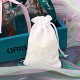 50 PCS Multi size Linen Jute Drawstring Gift Bags Sacks Wedding Birthday Party Favors Drawstring Gift Bags, 20x30cm