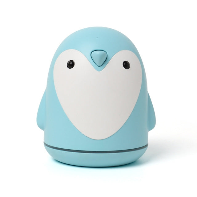 220ml Aroma Humidifier Cute Penguin USB Air Diffuser Home Office Car Mist Maker Air Purifier Blue