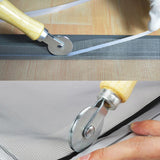 Wood Metal Screen Window Spline Roller Gauze Wheel Window Install Tool, Window Spline Roller Window Spline Roller