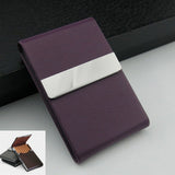 PU Cigarette Pack Creative Business Card Holder Men And Women Thin Cigarette Case
